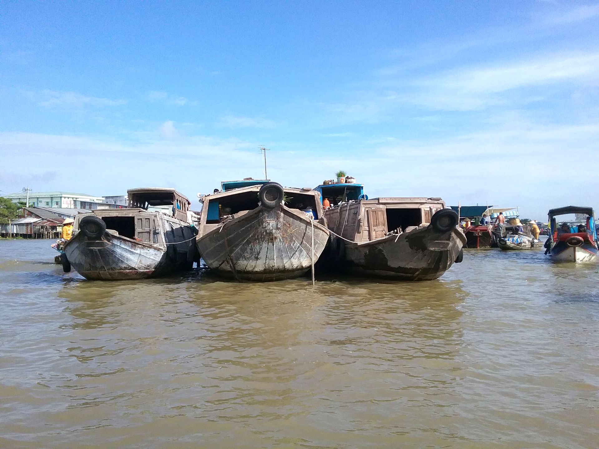 Vietnam Mekong  Can To River