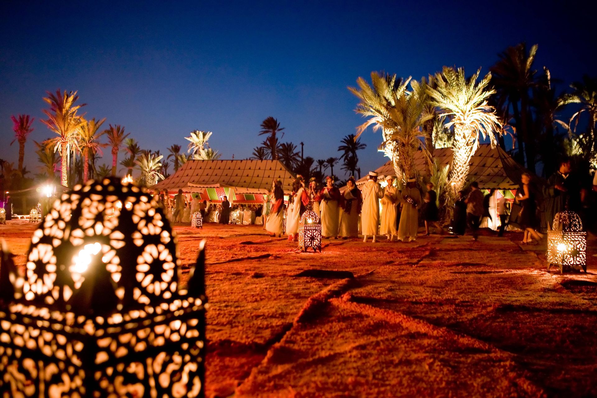 Marocco bivouac_soiree_evening_marrakech Marocco bivouac_soiree_evening_marrakech