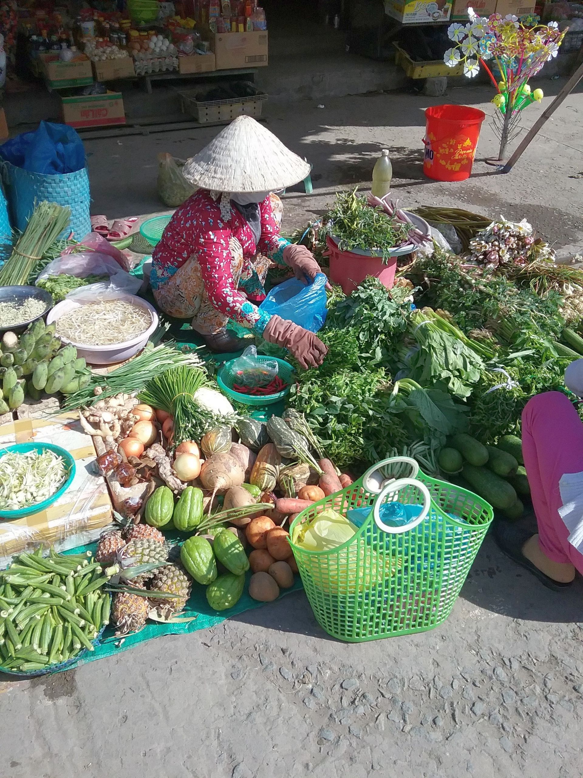 Vietnam Mekong Market Street
