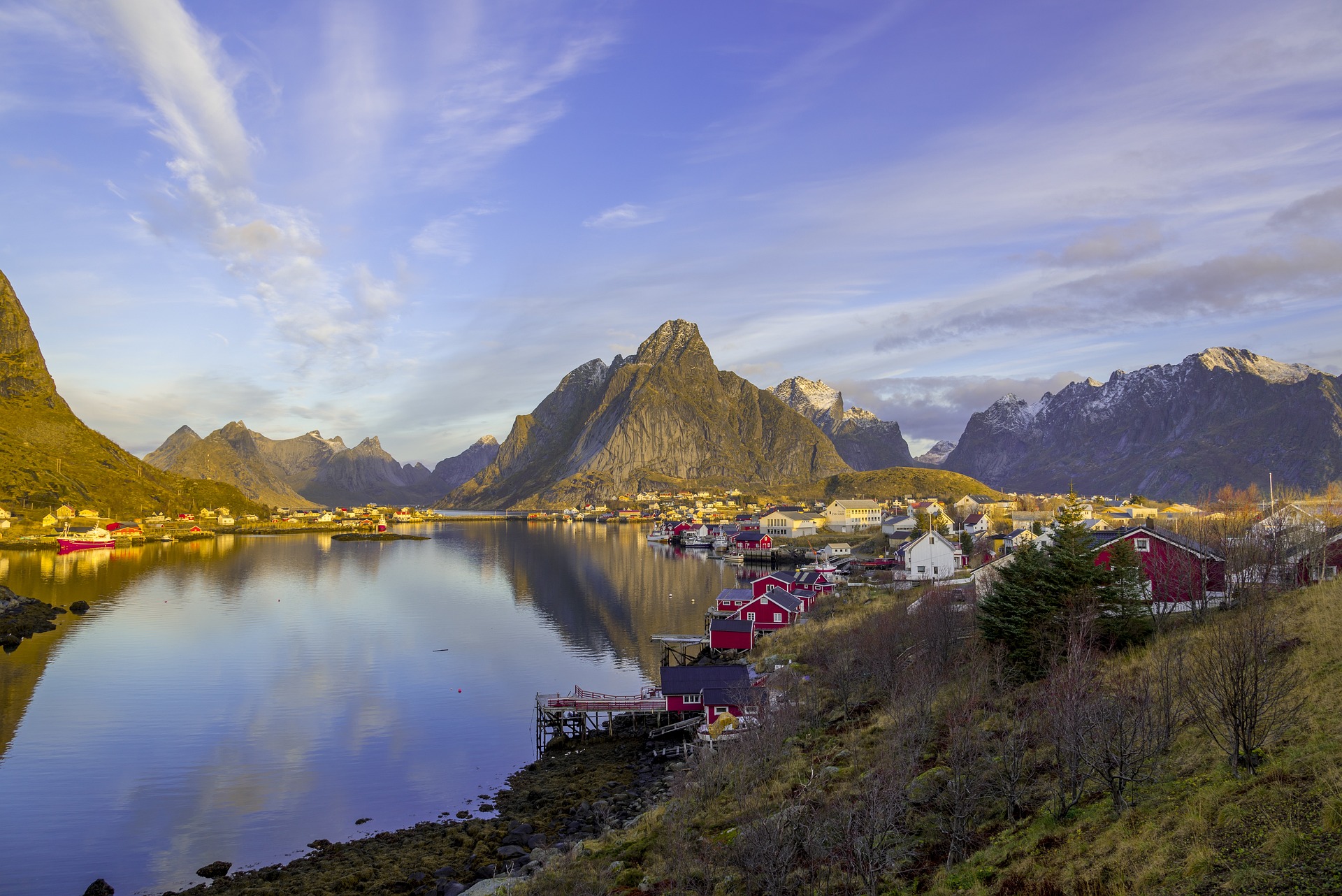 Norvegia Lofoten Alba Foto di Manolo Franco da Pixabay