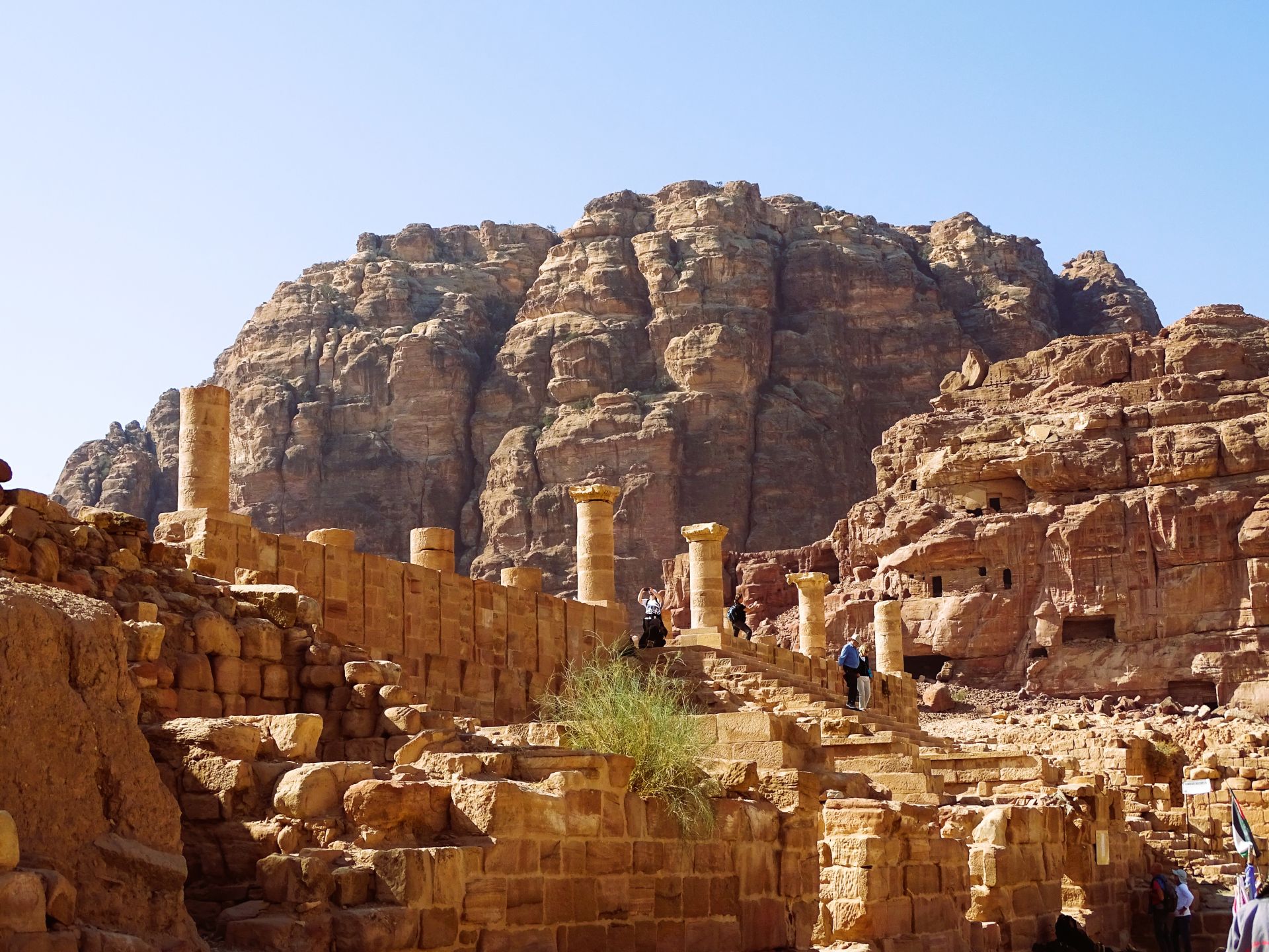 Giordania Petra Grande Tempio