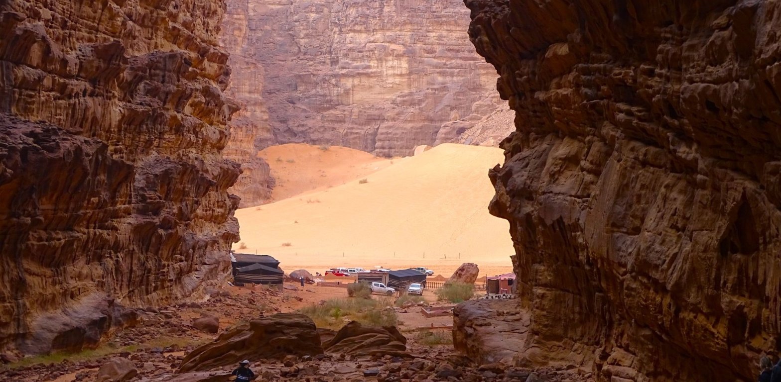 Giordania Wadi Rum Canyon