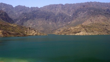 Oman Sea and Mountain