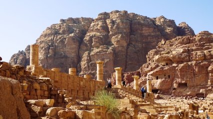 Giordania Petra Grande Tempio