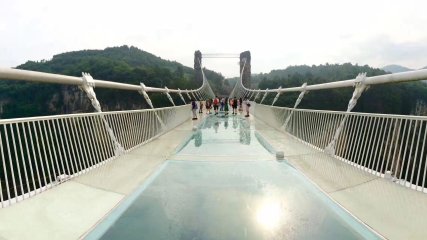 Zhangjiajie Ponte di Vetro