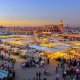Marocco marrakech_place_sunset